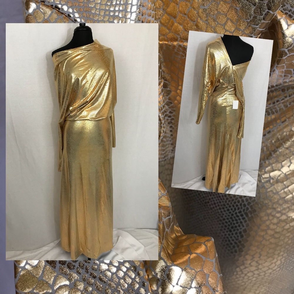 Gold Convertible Dress